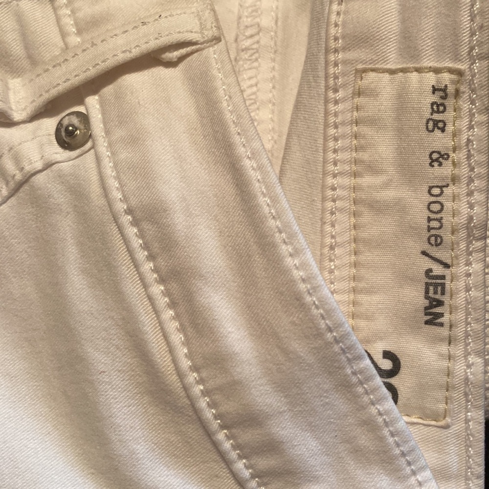 Rag & Bone White Woman’s Jeans - image 3